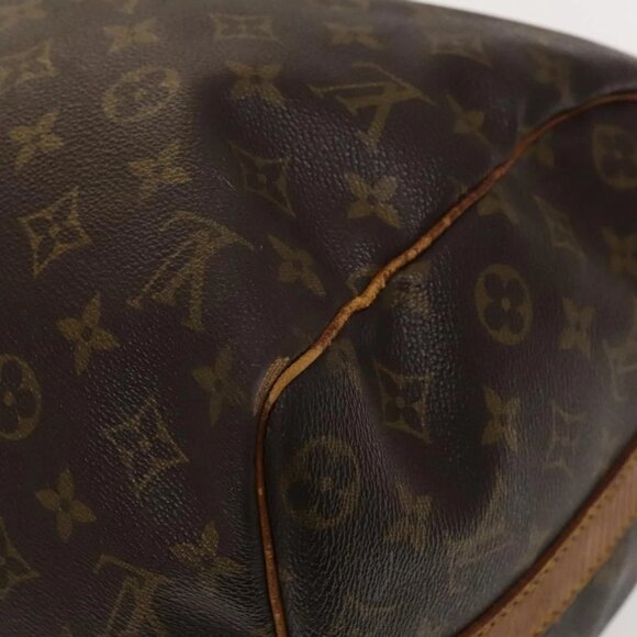 LOUIS VUITTON Monogram Keepall Bandouliere 45 Boston Bag M41418 LV Auth 137951 - Picture 4 of 16